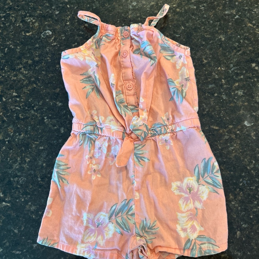 OshKosh B'gosh Pink Floral Romper
